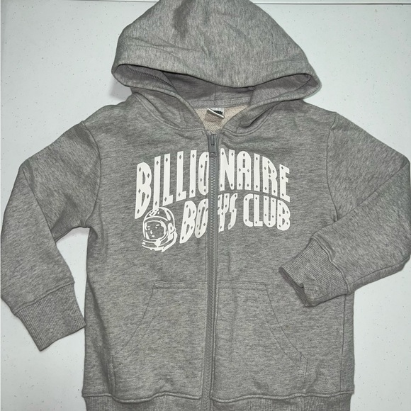 Billionaire Boys Club Kids Gray Zip-Up Hoodie